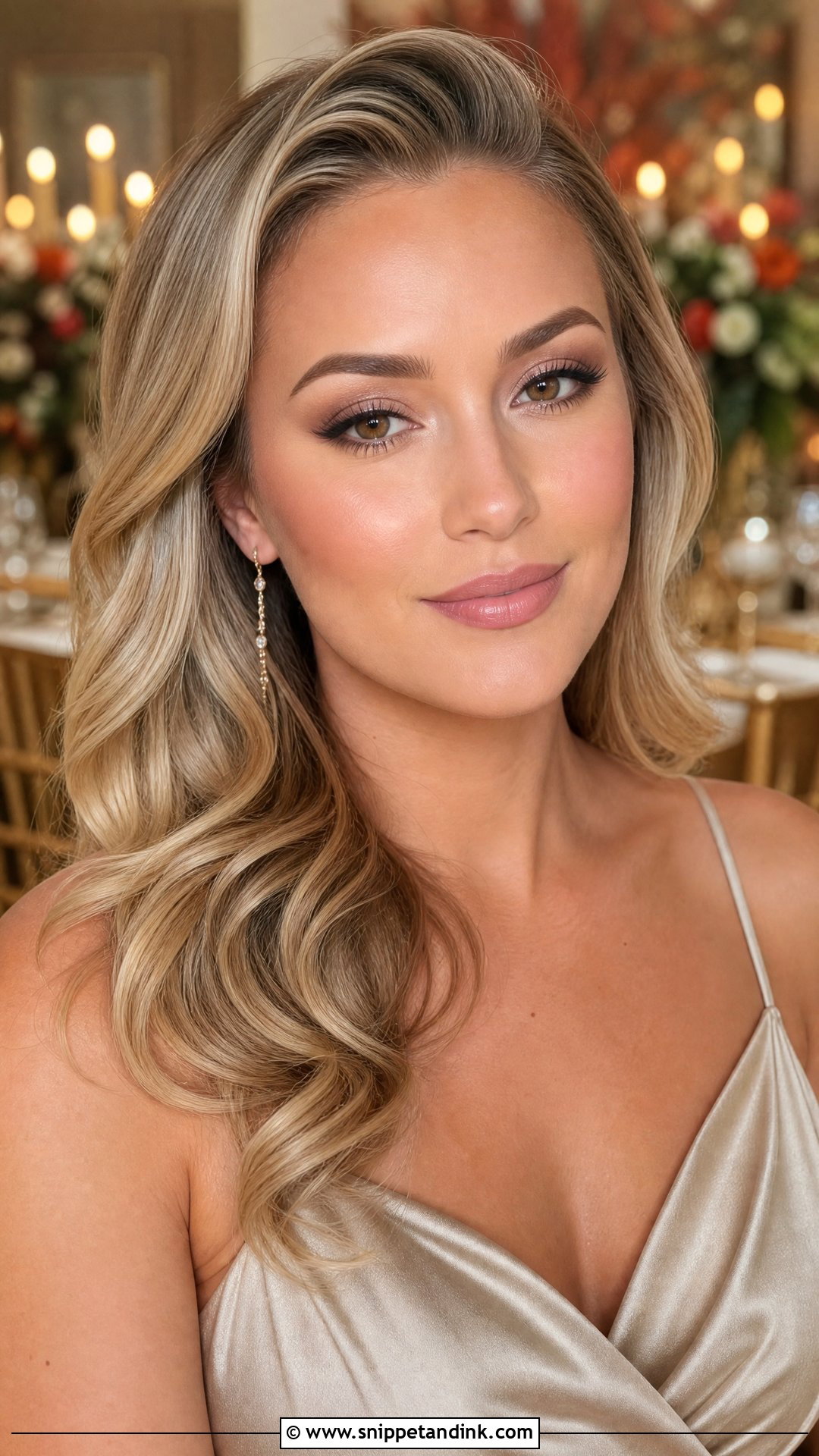 Soft Glam Fall Wedding Makeup For Brown Eyes - Snippet and Ink - 20 Fall Wedding Makeup for Brown Eyes