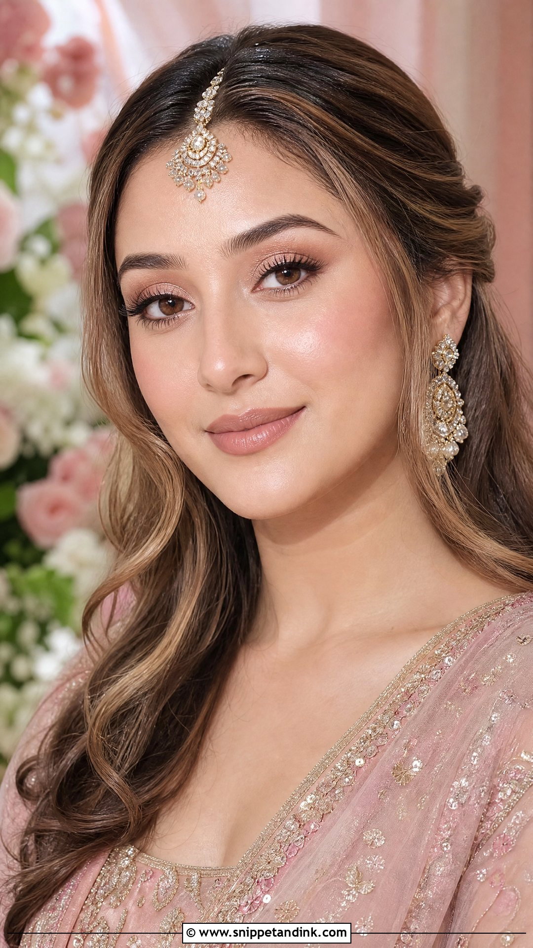 Soft Glam Hindu Wedding Makeup - Snippet and Ink - 20 Hindu Wedding Makeup Ideas