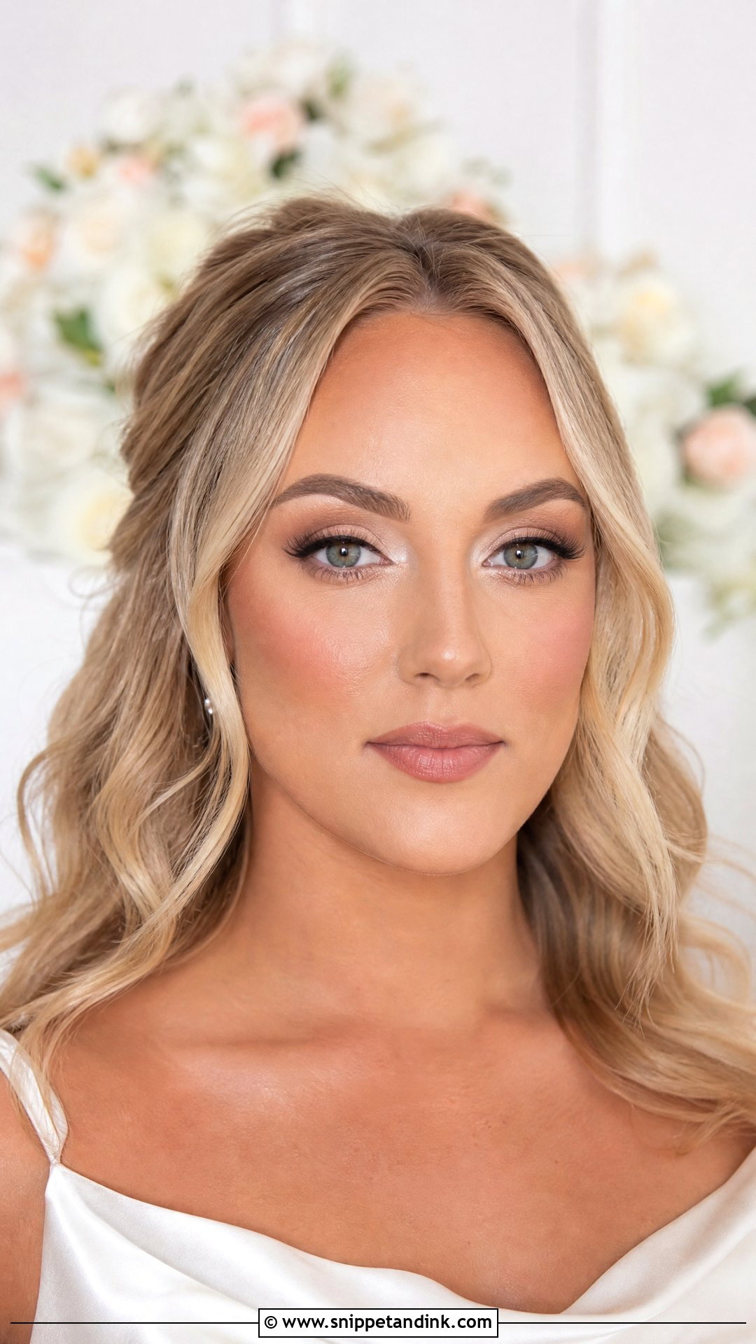 Soft Glam Hooded Eye Wedding Makeup - Snippet and Ink - 20 Hooded Eye Wedding Makeup Ideas
