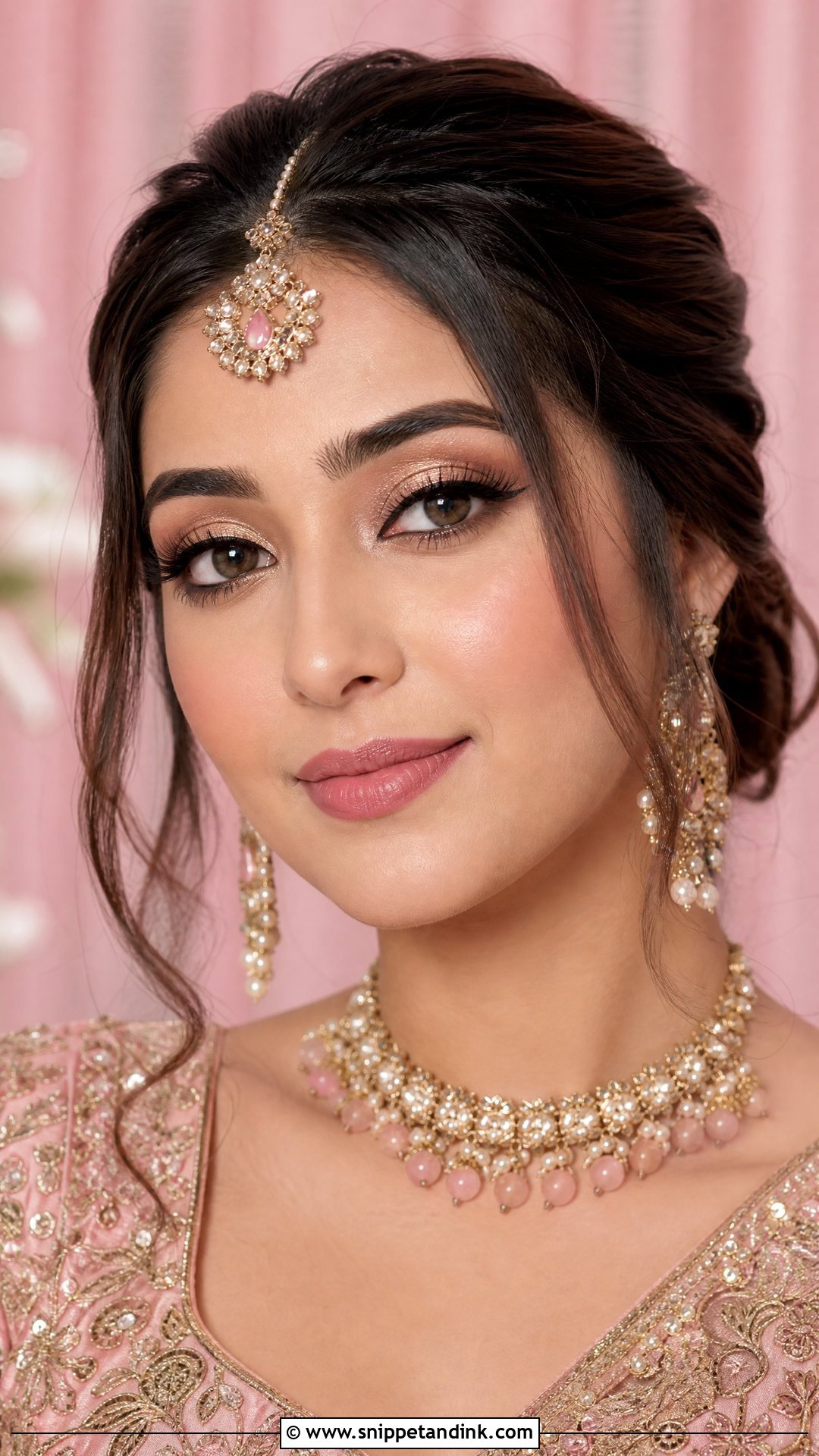 Soft Glam Indian Bridal Eye Makeup - Snippet and Ink - 25 Indian Bridal Eye Makeup Ideas