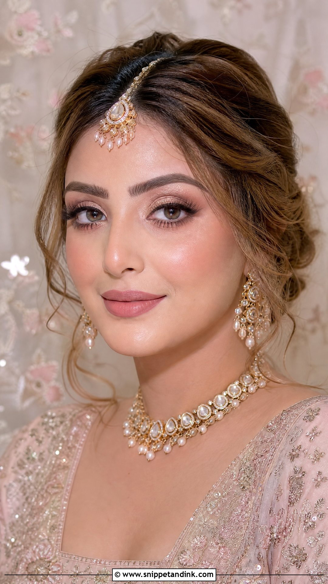 Soft Glam Indian Bridal HD Makeup - Snippet and Ink - 25 Indian Bridal HD Makeup Looks