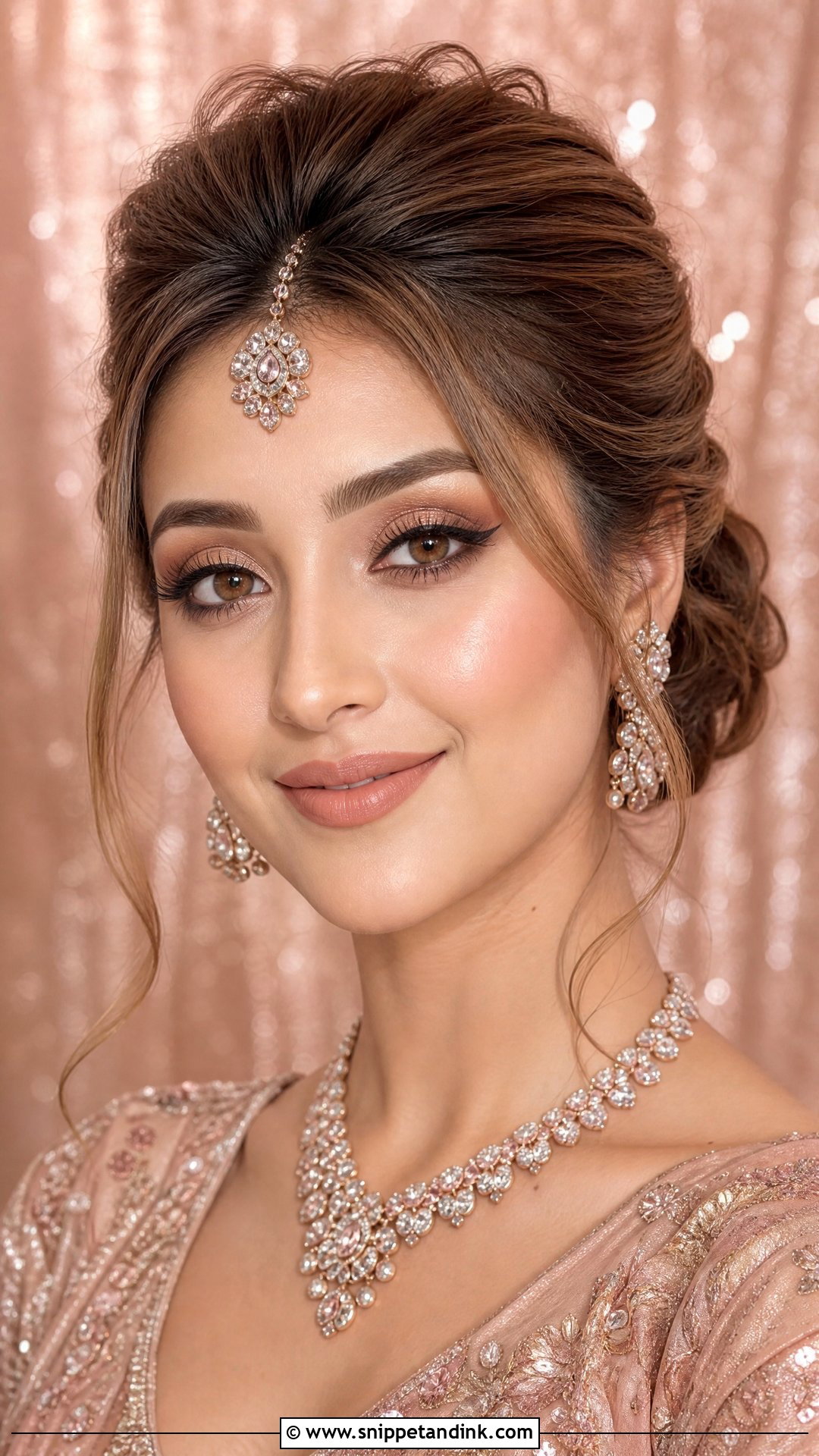 Soft Glam Indian Bridal Makeup - Snippet and Ink - 25 Indian Wedding Bridal Makeup Ideas