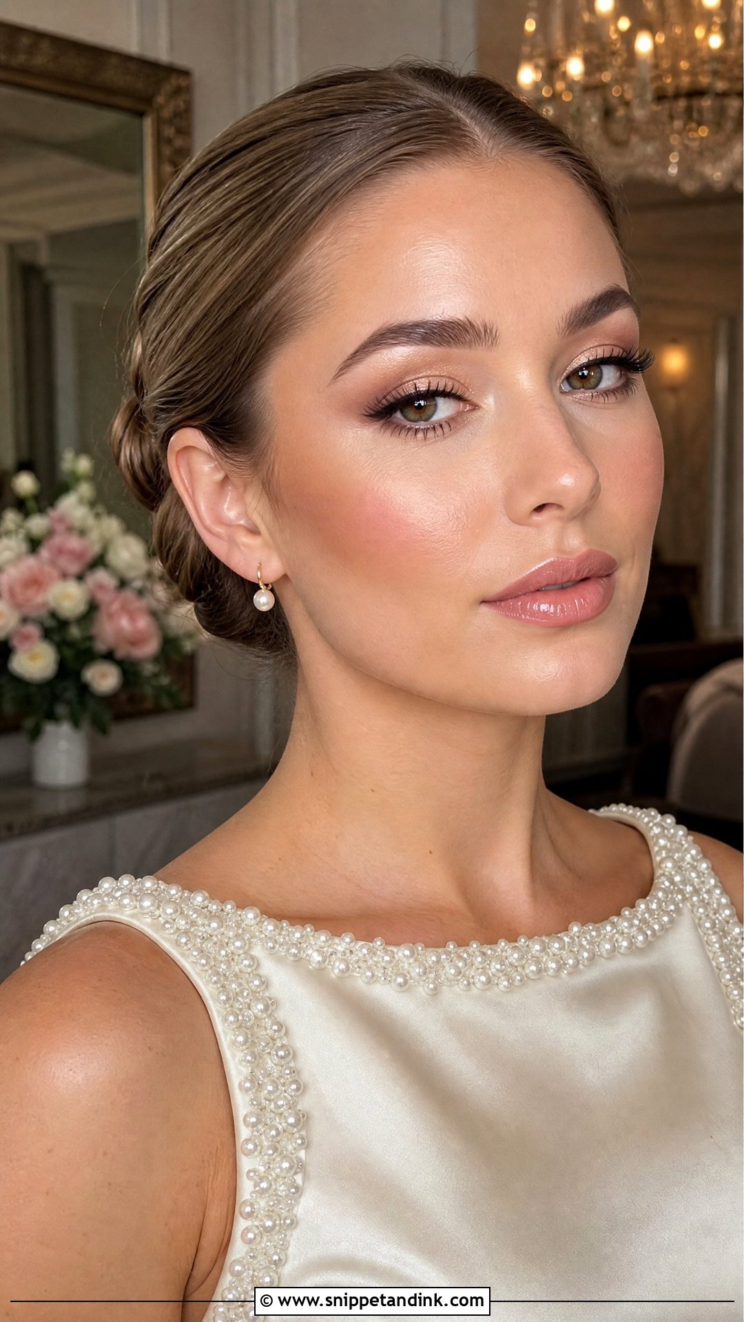 Soft Glam Light Bridal Makeup - Snippet and Ink - 25 Light Bridal Makeup Ideas