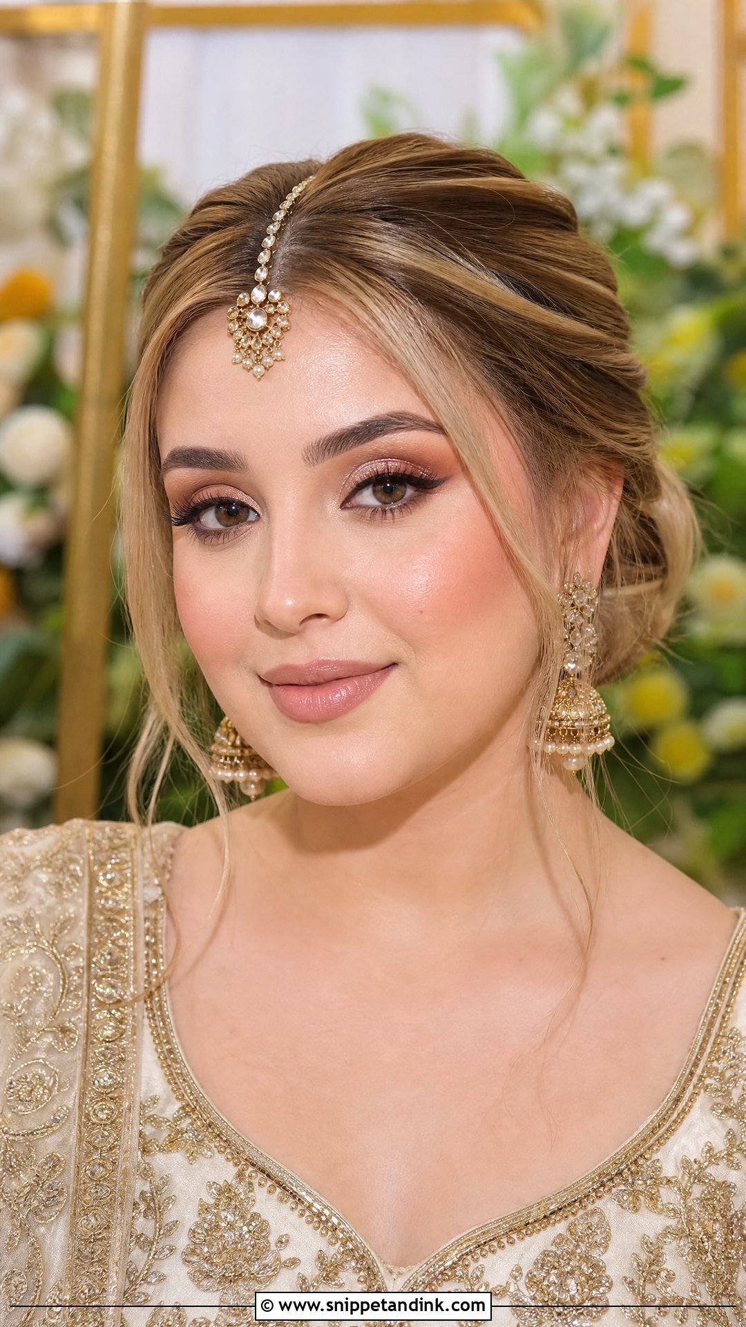 Soft Glam Mehndi Bridal Makeup - Snippet and Ink - 20 Mehndi Bridal Makeup Ideas