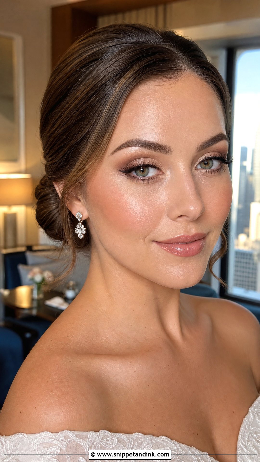 Soft Glam Morning Wedding Makeup - Snippet and Ink - 20 Morning Wedding Makeup Ideas