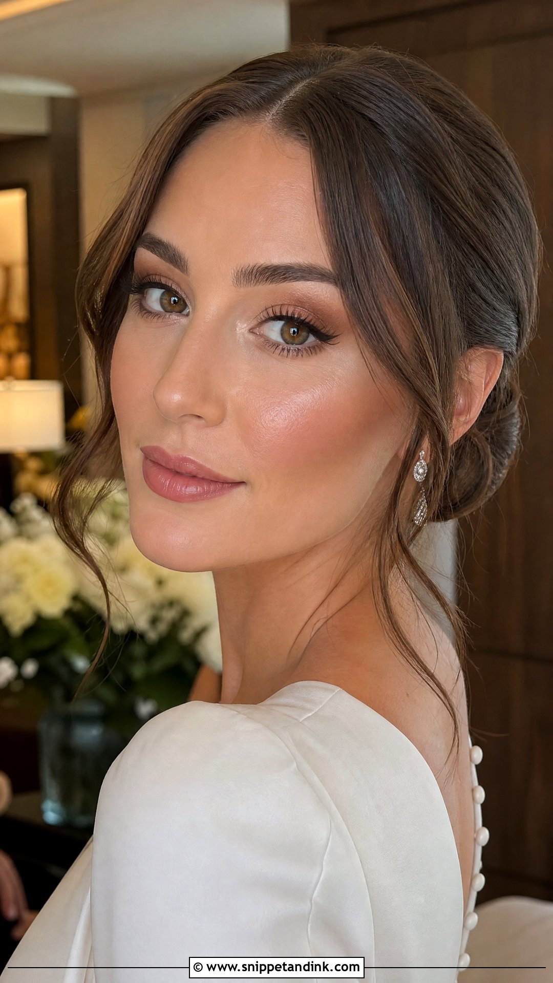 Soft Glam Natural Bridal Makeup - Snippet and Ink - 20 Natural Wedding Bride Makeup Ideas