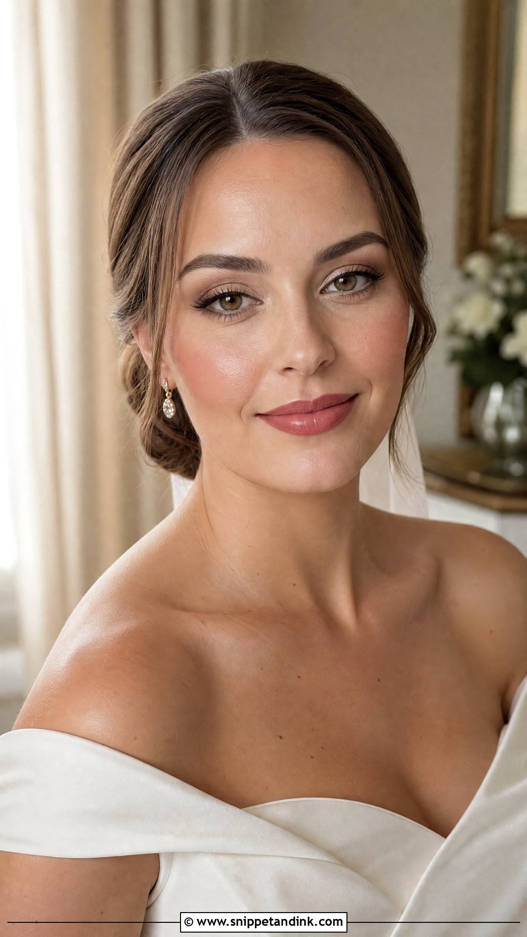 Soft Glam Natural Bridal Makeup - Snippet and Ink - 30 Natural Bridal Makeup Ideas