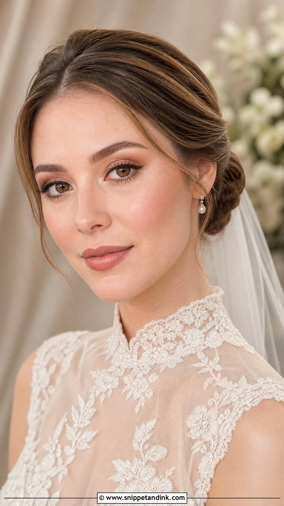 Soft Glam Natural Bridal Makeup - Snippet and Ink - 20 Bride Natural Makeup Wedding Day Ideas