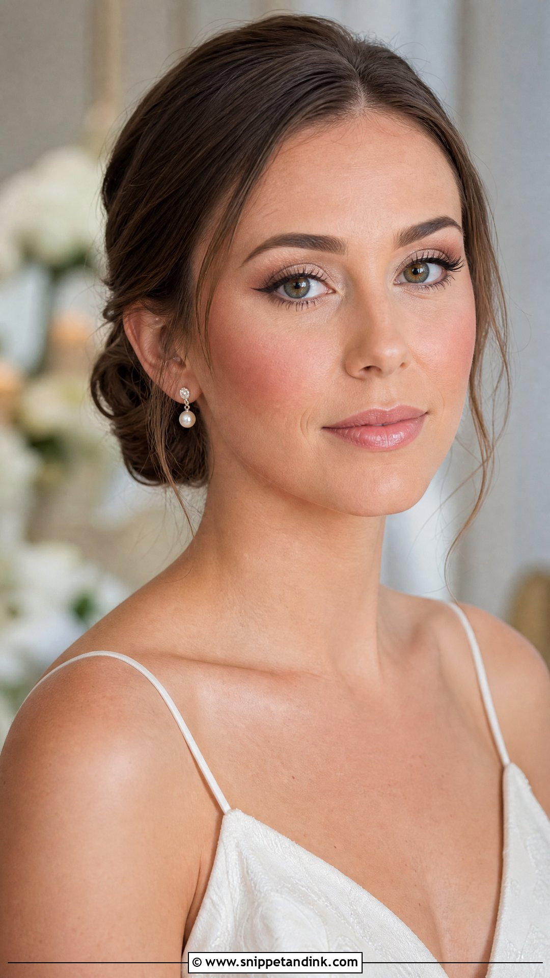 Soft Glam Natural Wedding Makeup - Snippet and Ink - 20 Simple Natural Wedding Makeup Ideas