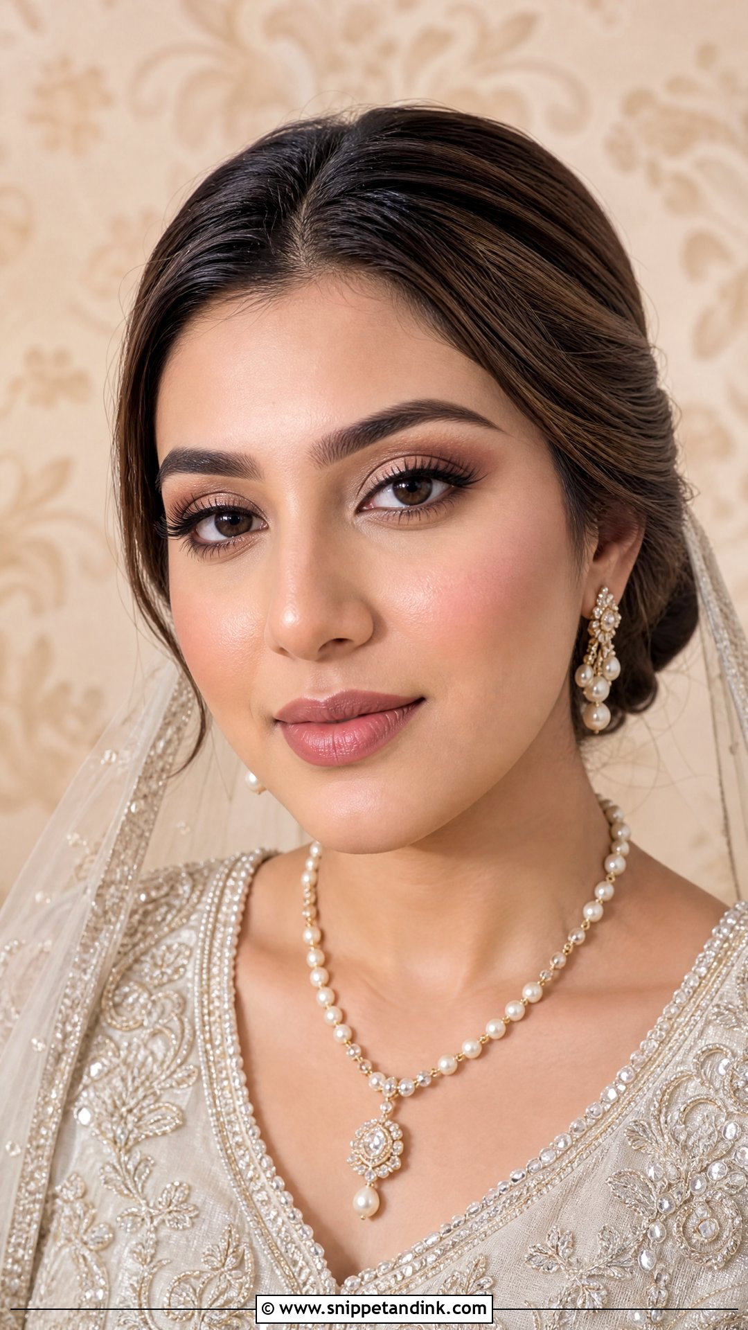 Soft Glam Nikkah Bridal Makeup - Snippet and Ink - 20 Nikkah Bridal Makeup Looks
