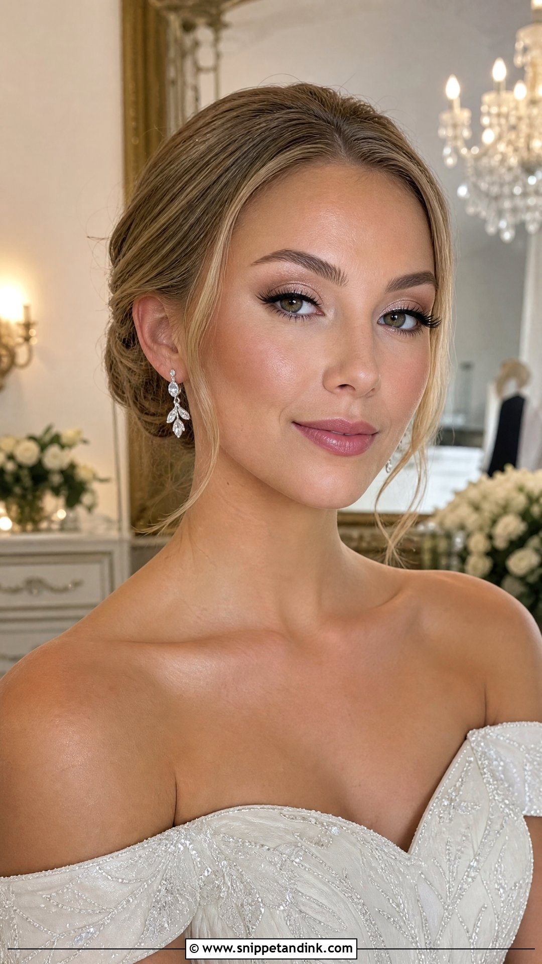 Soft Glam Pale Wedding Makeup - Snippet and Ink - 20 Pale Wedding Makeup Ideas