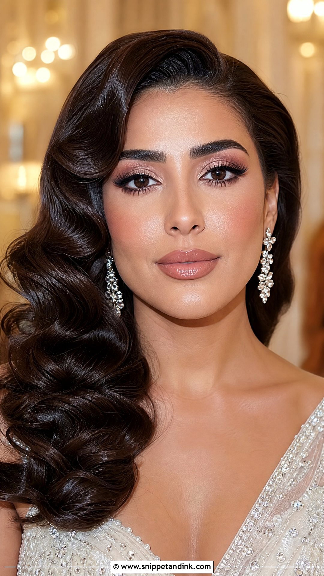 Soft Glam Rose Bridal Makeup - Snippet and Ink - 20 Rose Bridal Makeup Ideas