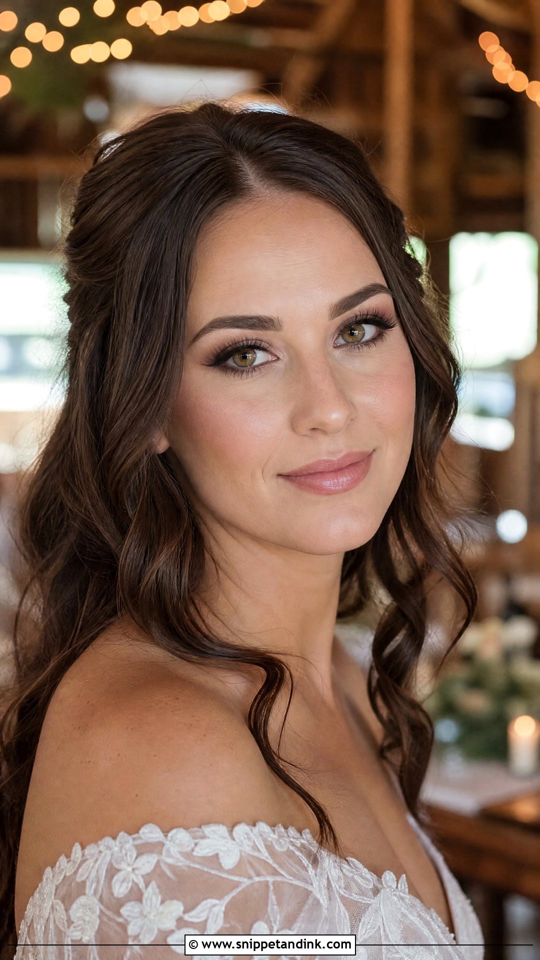 Soft Glam Rustic Wedding Makeup - Snippet and Ink - 20 Rustic Wedding Makeup Ideas