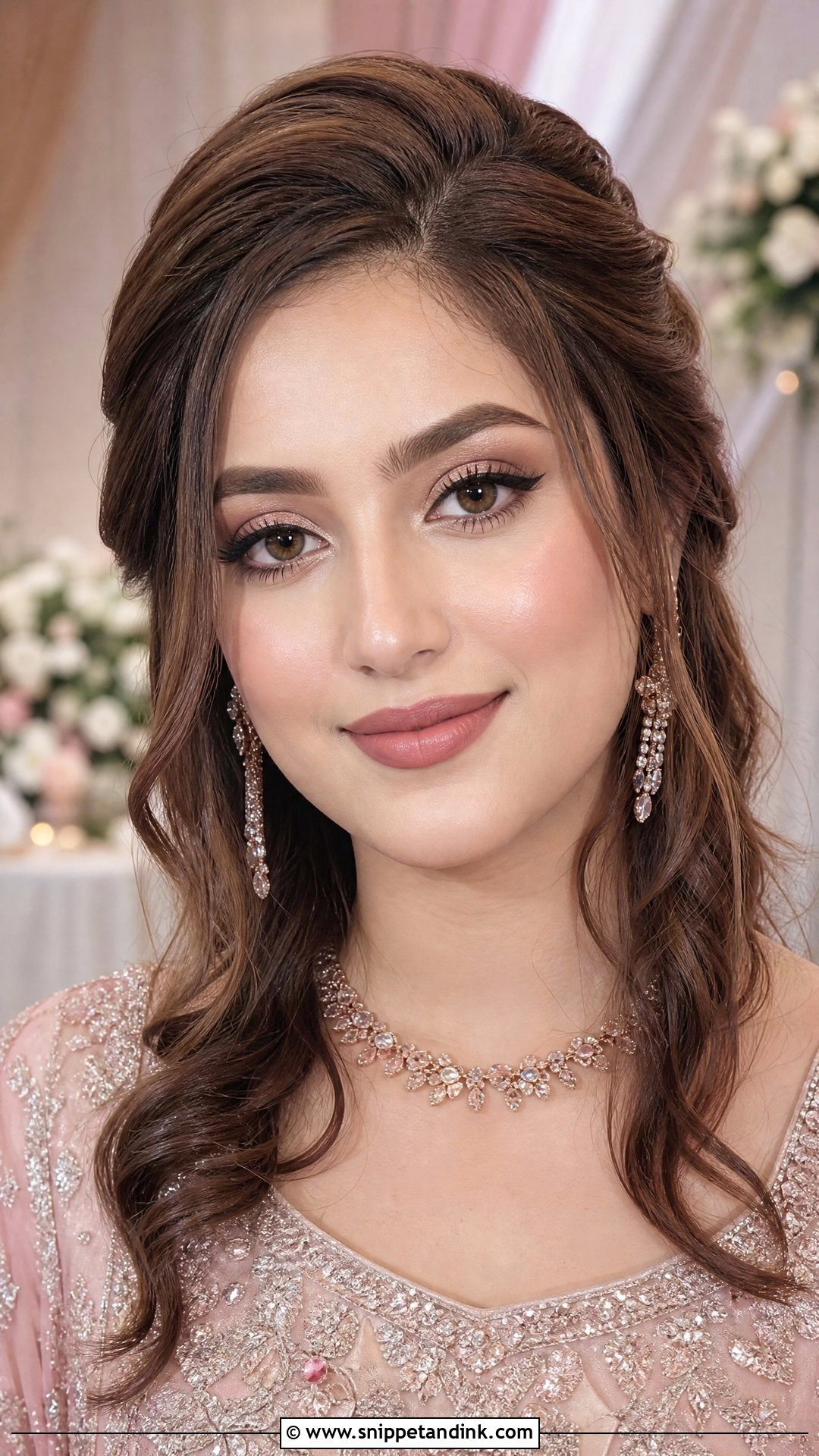 Soft Glam Walima Makeup - Snippet and Ink - 30 Walima Makeup Ideas