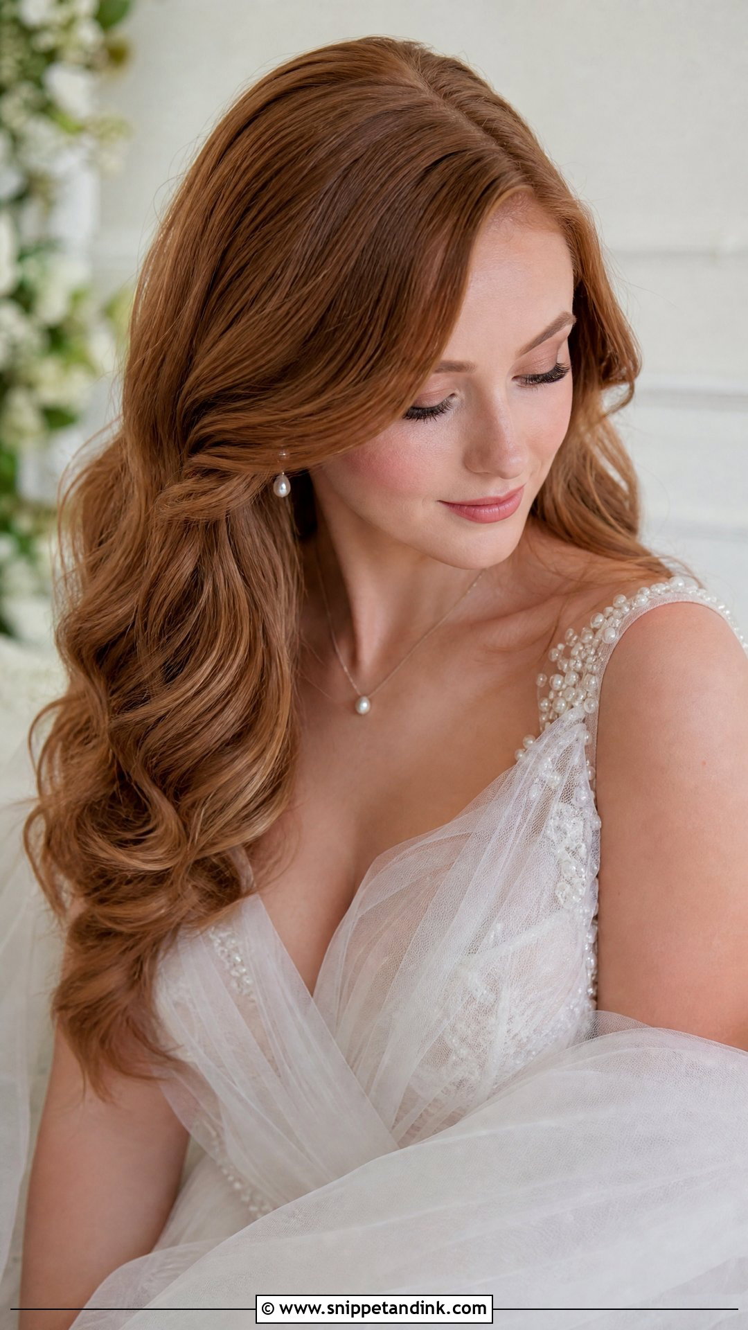Soft Glam Waves Bridal Hair - Snippet and Ink - 15 Glam Waves Bridal Hair