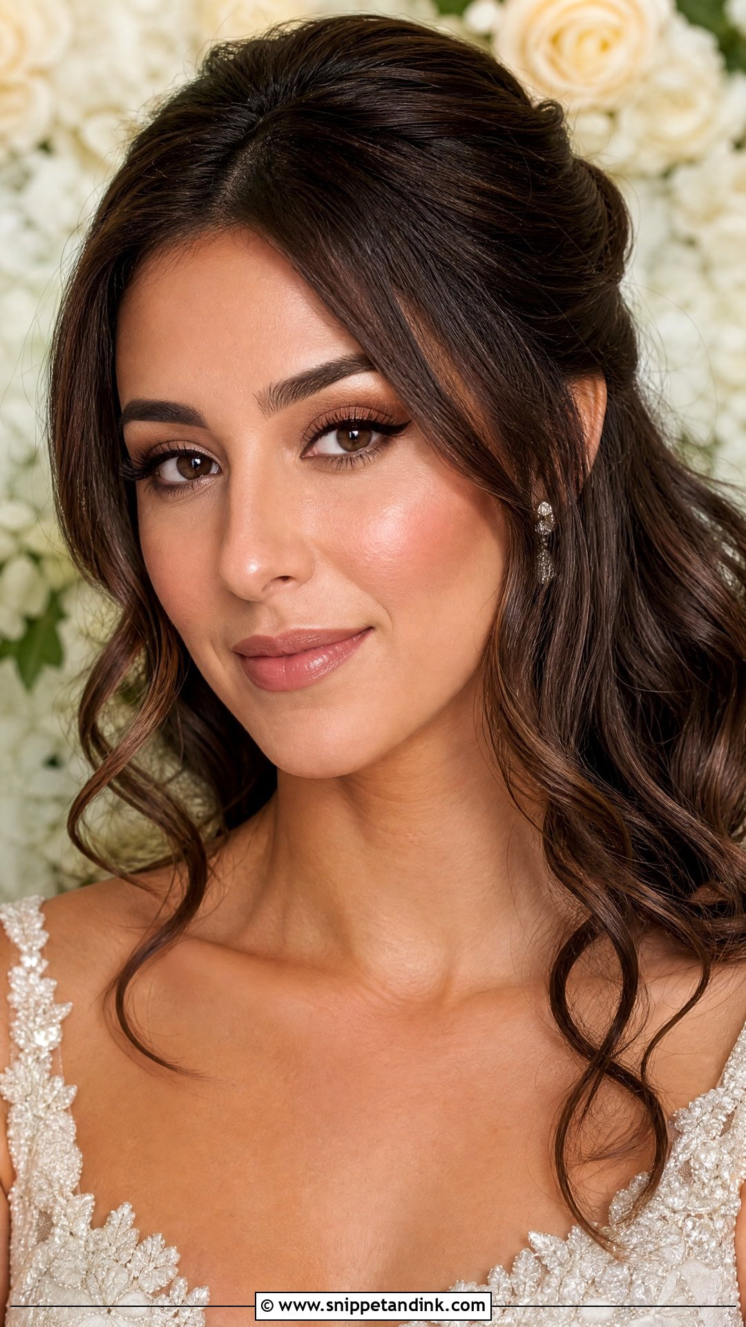 Soft Glam Wedding Eyeliner - Snippet and Ink - 20 Wedding Makeup Eyeliner Ideas