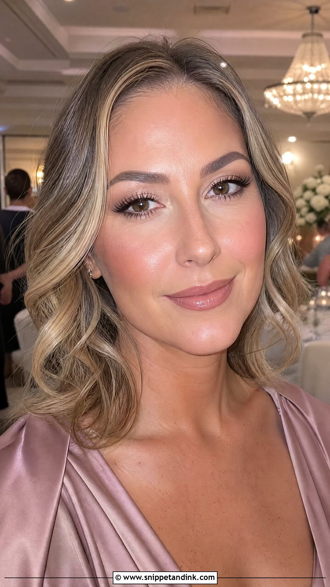 Soft Glam Wedding Guest Eye Makeup - Snippet and Ink - 20 Eye Makeup for Wedding Guest Ideas