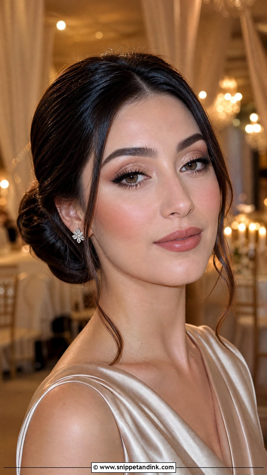 Soft Glam Wedding Guest Makeup - Snippet and Ink - 20 Easy Makeup for Wedding Guest Ideas
