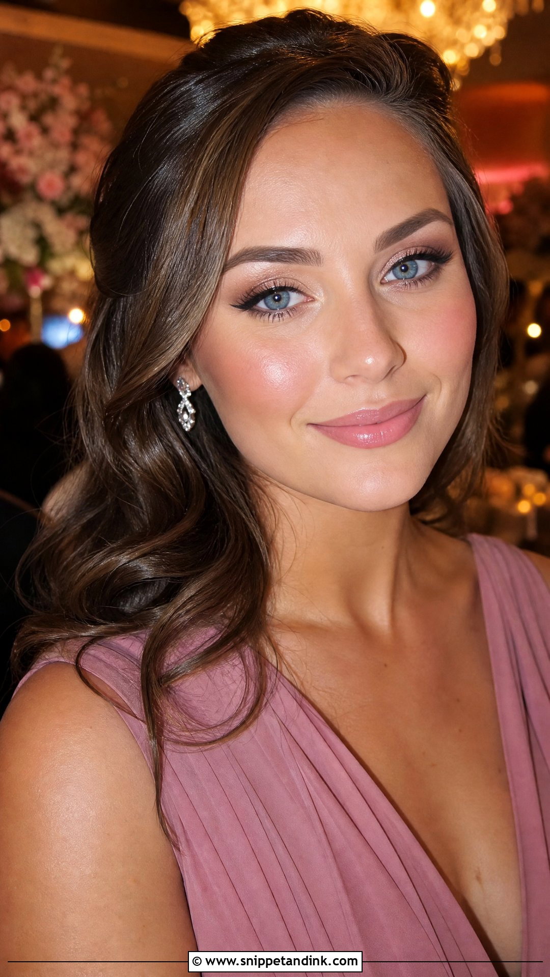 Soft Glam Wedding Guest Makeup For Blue Eyes - Snippet and Ink - 25 Wedding Guest Makeup for Blue Eyes