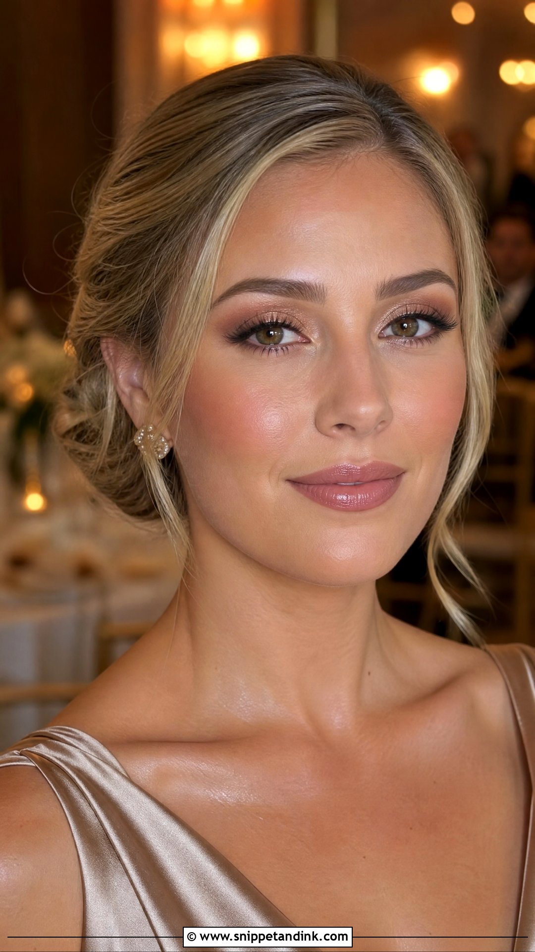 Soft Glam Wedding Guest Makeup For Brown Eyes - Snippet and Ink - 30 Wedding Guest Makeup for Brown Eyes