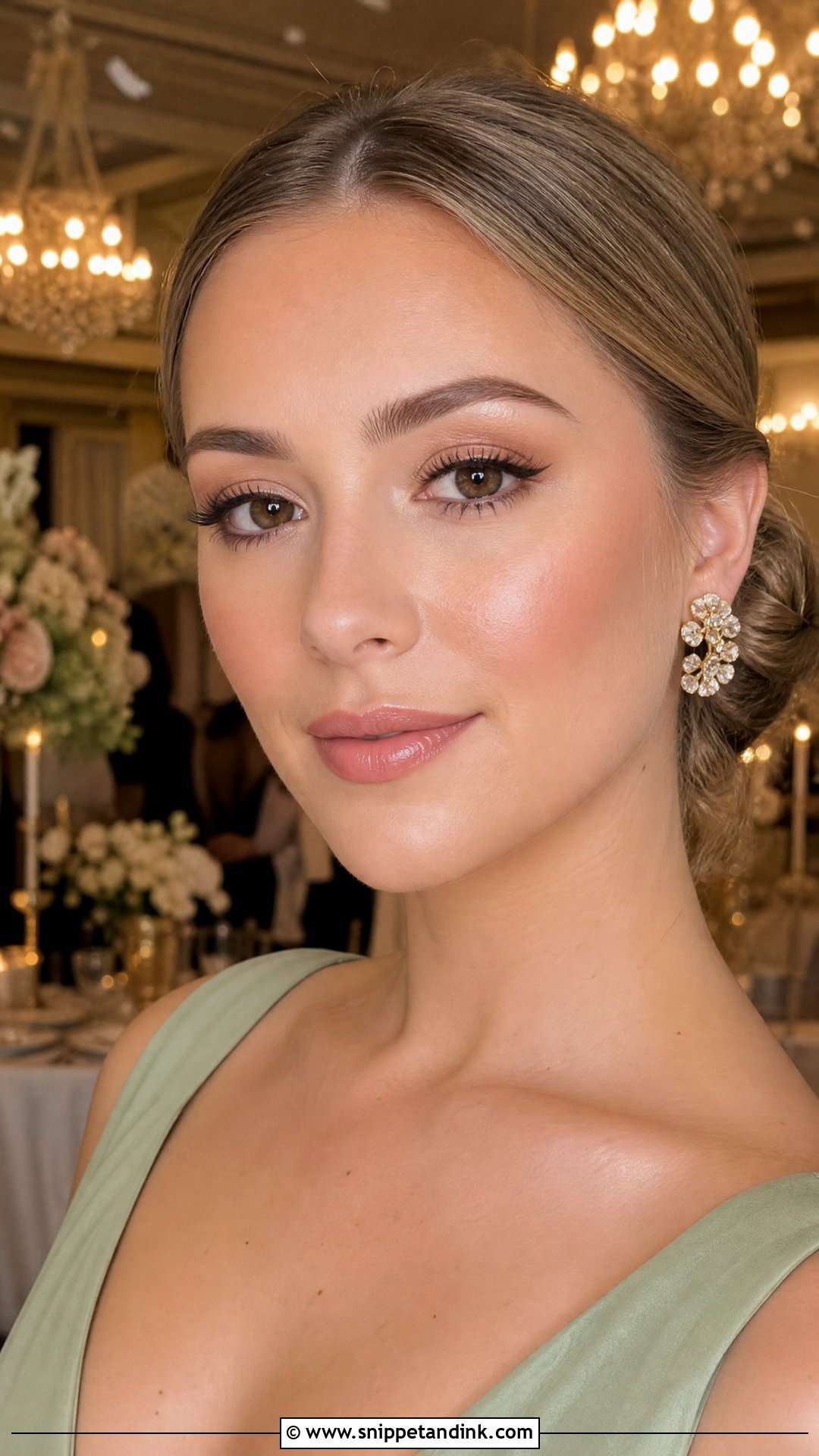 Soft Glam Wedding Guest Makeup For Brown Eyes - Snippet and Ink - 20 Summer Wedding Guest Makeup for Brown Eyes