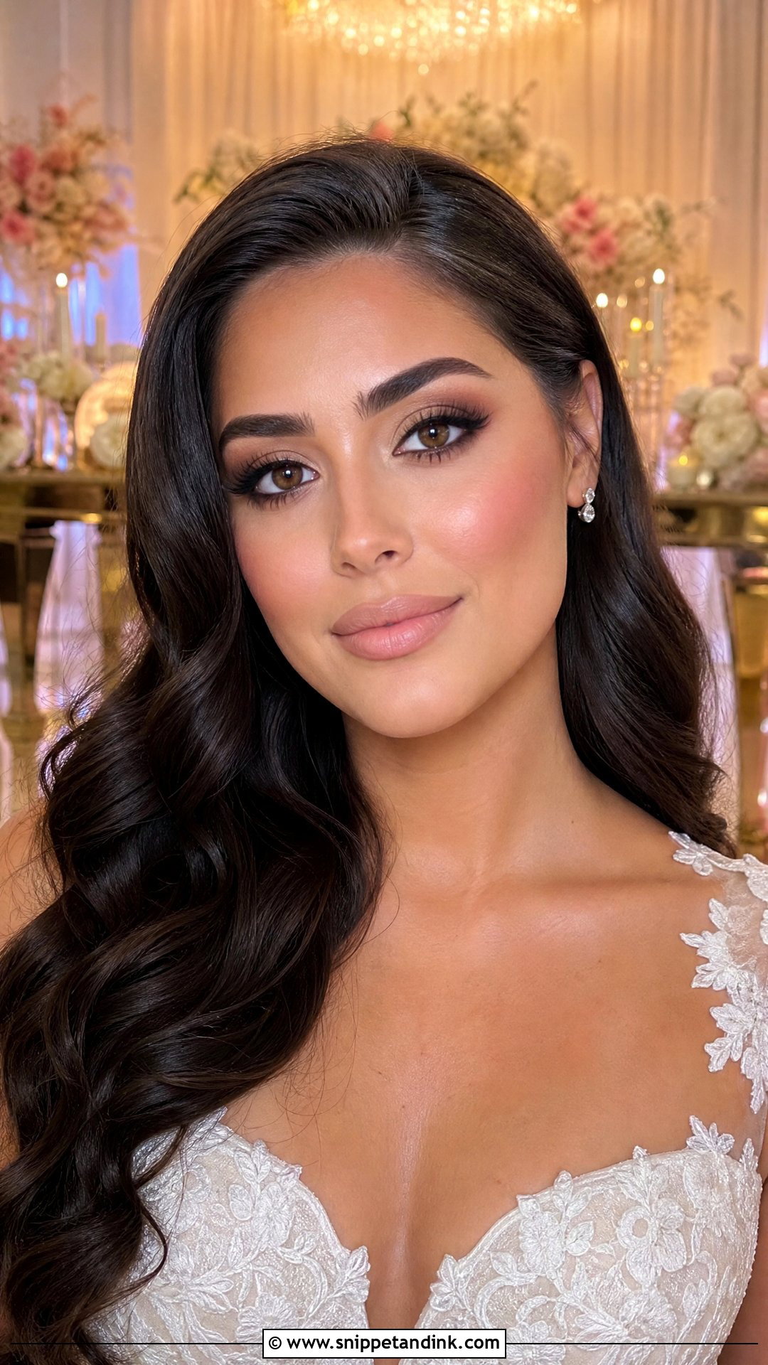 Soft Glam Wedding Makeup - Snippet and Ink - 20 Wedding Makeup 2025 Trends