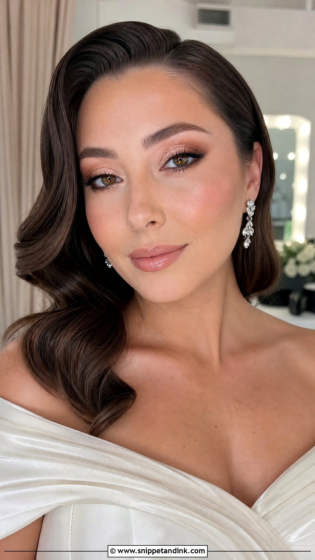 Soft Glam Wedding Makeup - Snippet and Ink - 20 Wedding Makeup 2025 Ideas