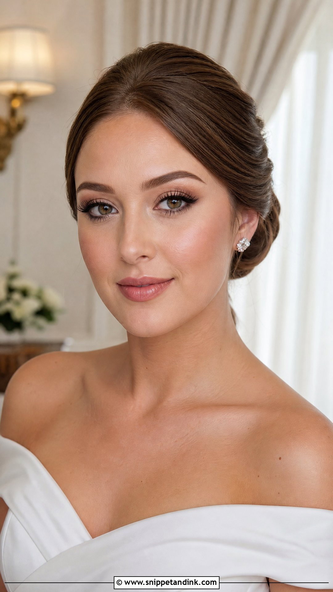Soft Glam Wedding Makeup - Snippet and Ink - 20 Wedding Makeup Aesthetic Ideas