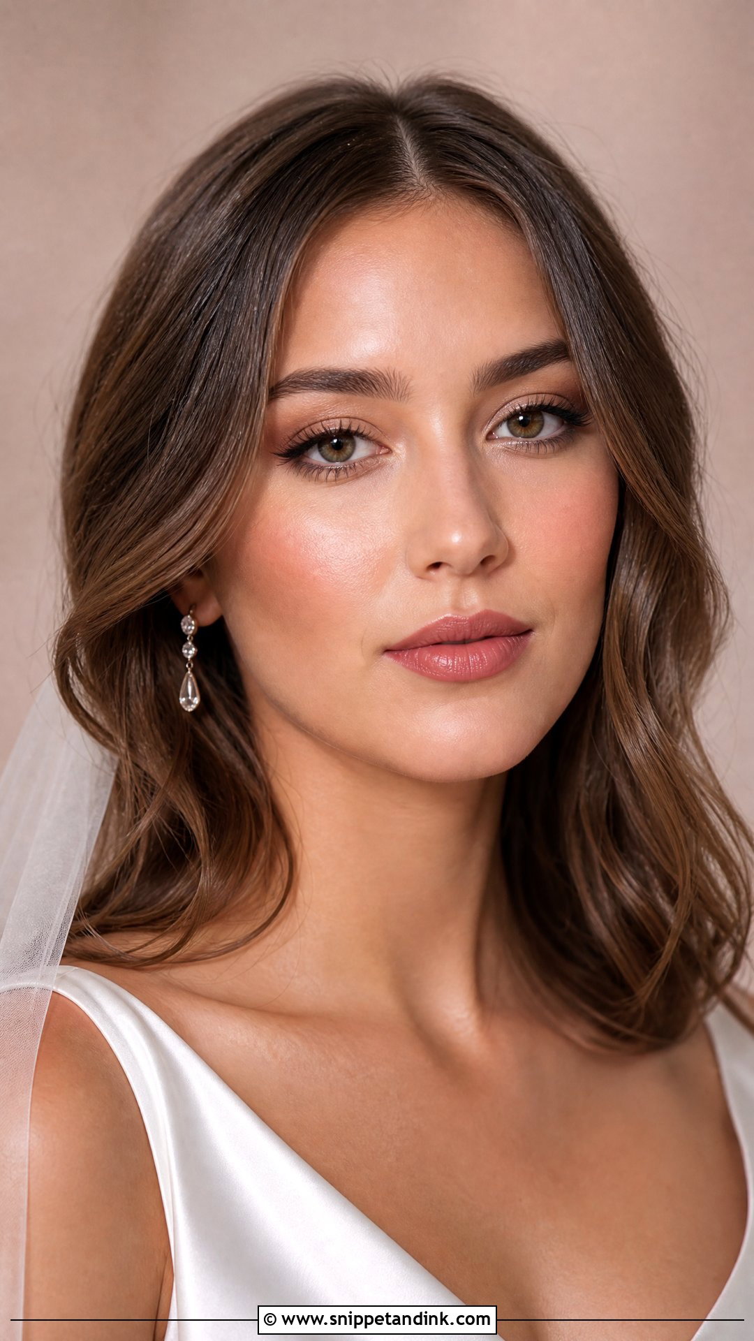 Soft Glam Wedding Makeup - Snippet and Ink - 25 Makeup Look for Wedding Ideas