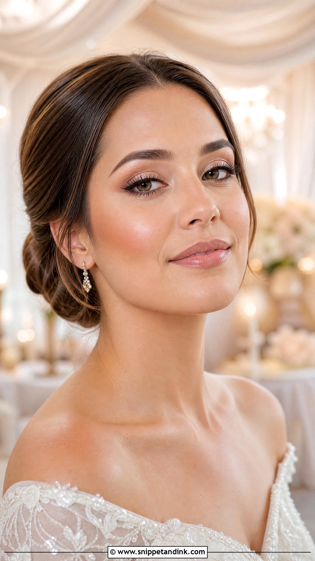 Soft Glam Wedding Makeup - Snippet and Ink - 20 Classic Wedding Makeup Ideas