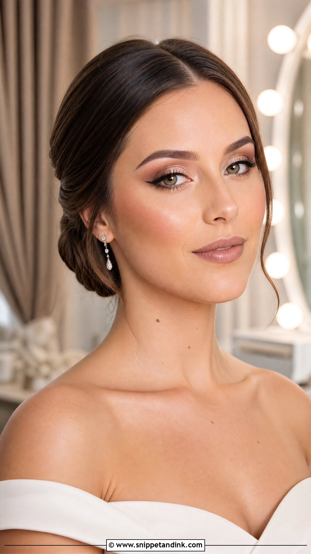 Soft Glam Wedding Makeup - Snippet and Ink - 25 Simple Makeup Looks for Wedding