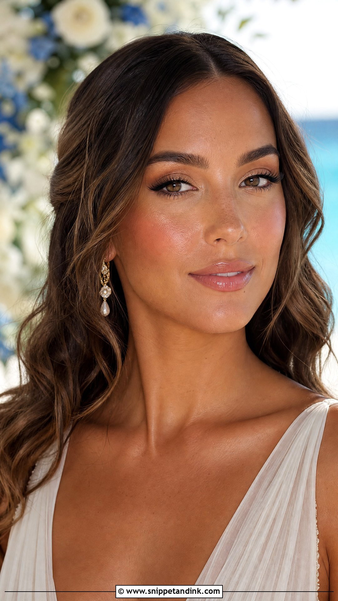 Soft Glam Wedding Makeup For Beach Wedding - Snippet and Ink - 30 Soft Glam Wedding Makeup Ideas