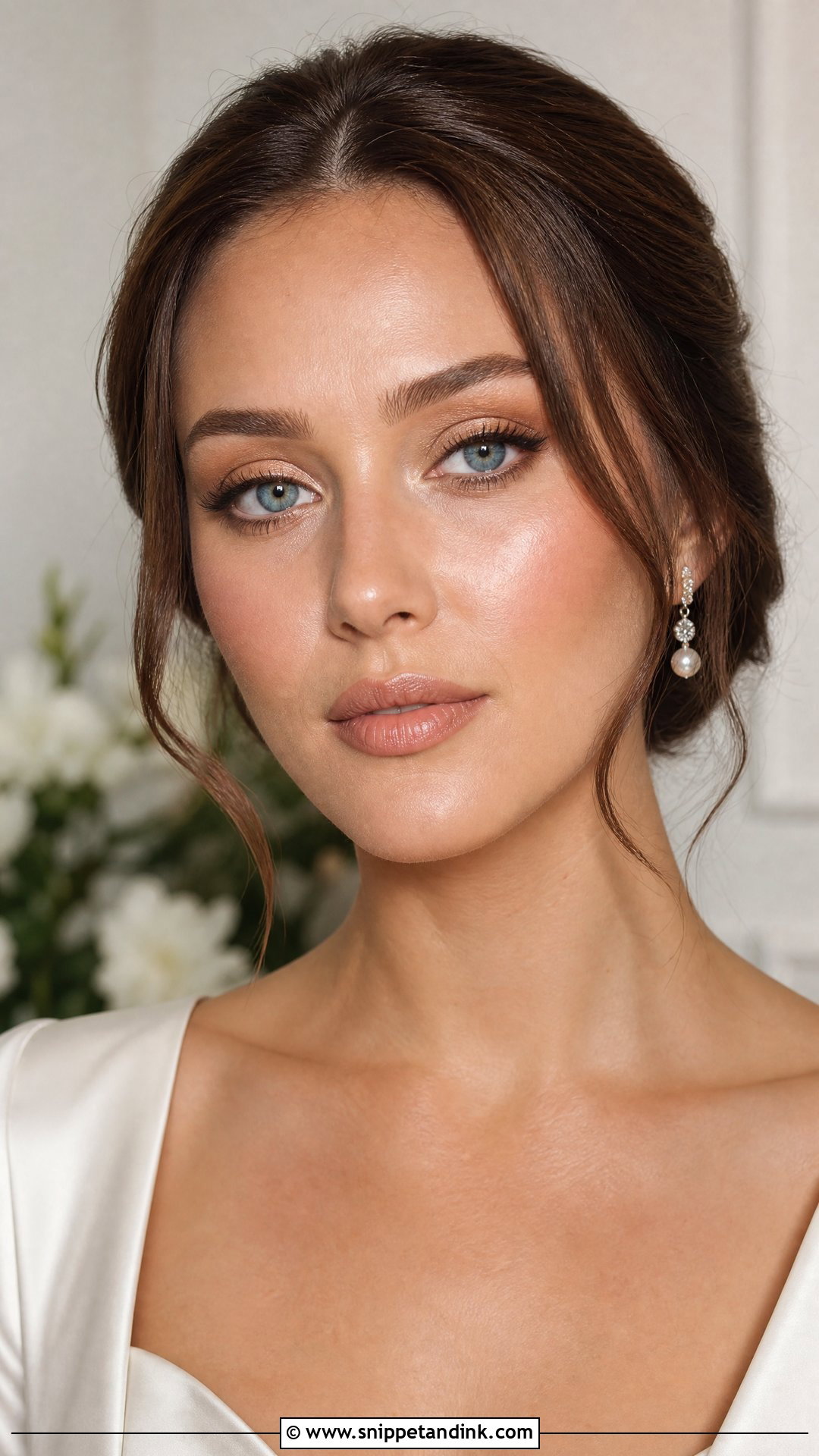 Soft Glam Wedding Makeup For Blue Eyes - Snippet and Ink - 20 Neutral Wedding Makeup for Blue Eyes