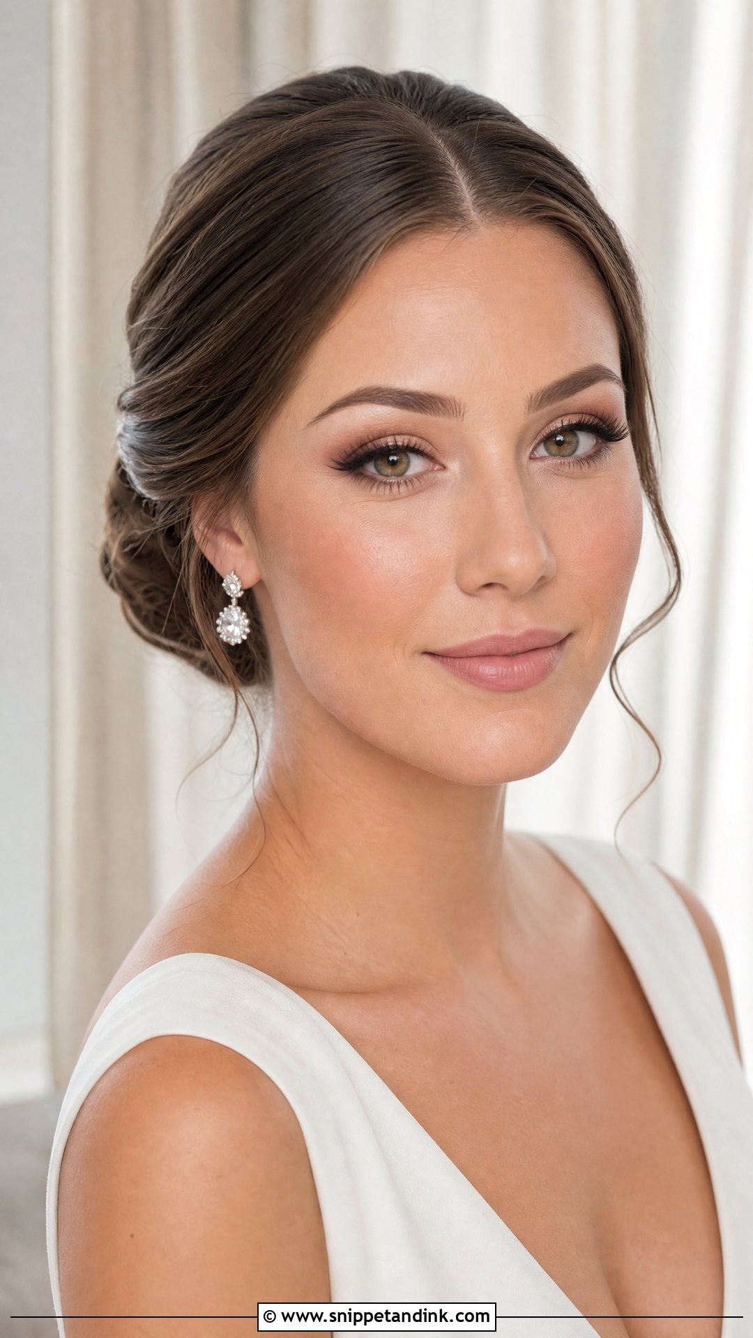 Soft Glam Wedding Makeup For Brown Eyes - Snippet and Ink - 25 Natural Glam Wedding Makeup for Brown Eyes