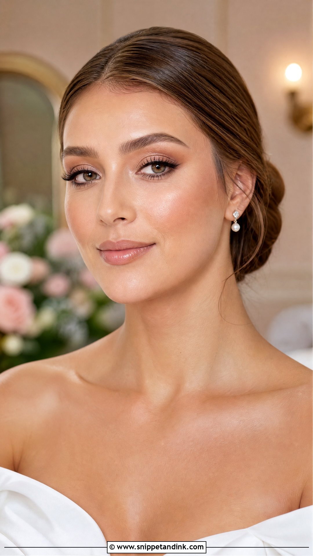 Soft Glam Wedding Makeup For Brown Eyes - Snippet and Ink - 20 Glam Wedding Makeup for Brown Eyes