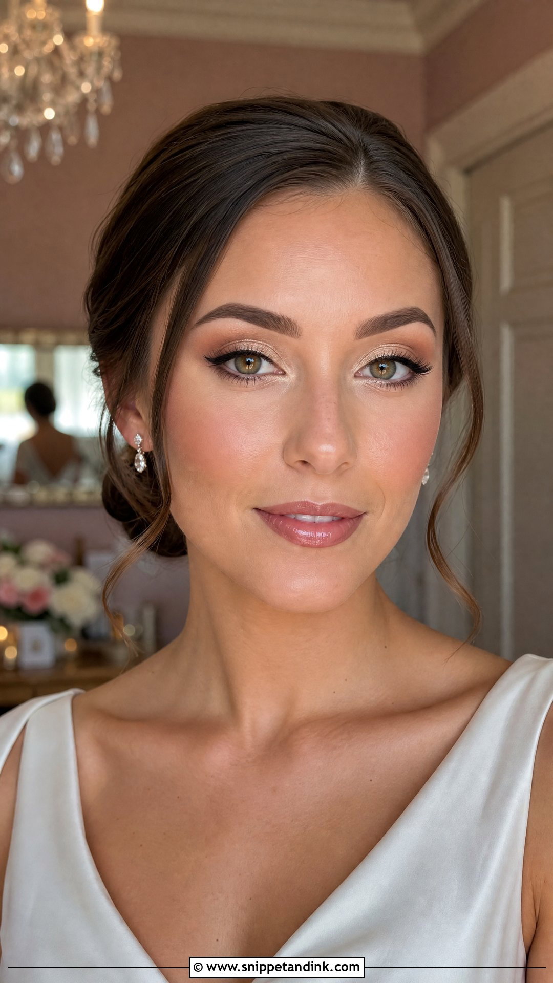 Soft Glam Wedding Makeup For Brown Eyes - Snippet and Ink - 25 Wedding Makeup for Brown Eyes Brunette