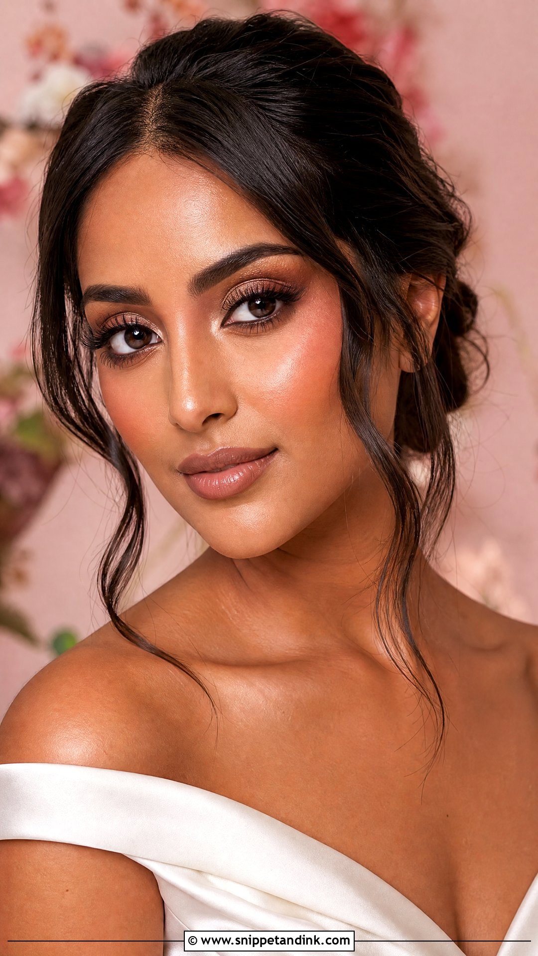 Soft Glam Wedding Makeup For Brown Skin - Snippet and Ink - 20 Wedding Makeup for Brown Skin Ideas