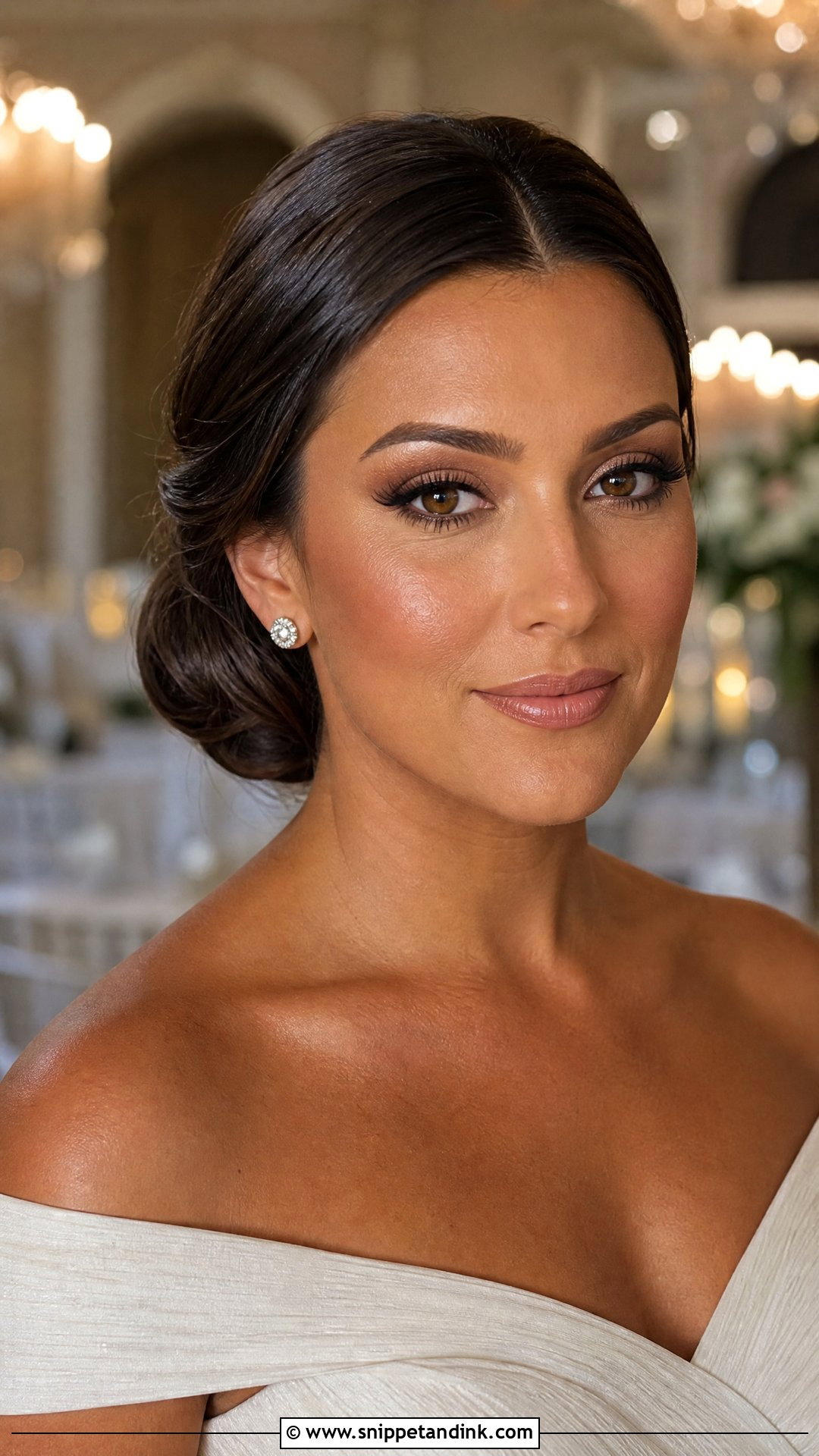 Soft Glam Wedding Makeup For Brown Skin - Snippet and Ink - 20 Wedding Makeup Brown Skin Ideas