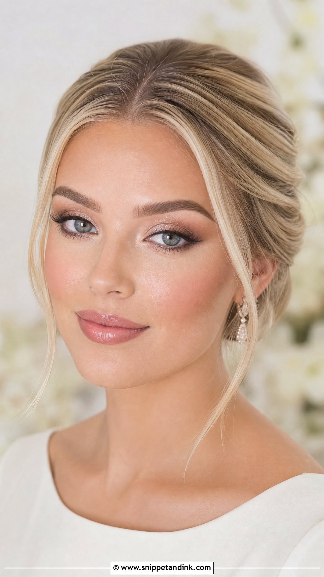 Soft Glam Wedding Makeup For Green Eyes - Snippet and Ink - 25 Wedding Day Makeup for Bride Green Eyes
