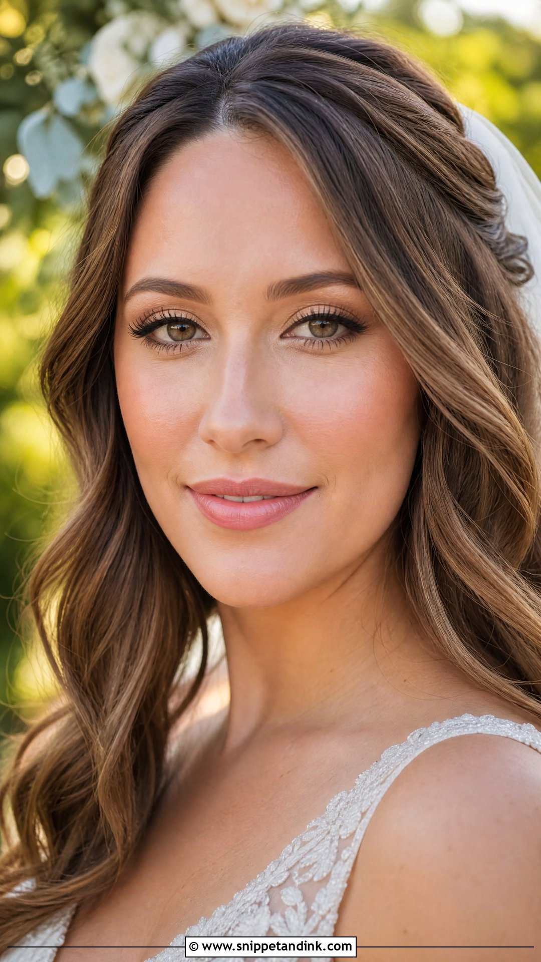 Soft Glam Wedding Makeup For Hazel Eyes - Snippet and Ink - 20 Soft Glam Makeup for Wedding Ideas