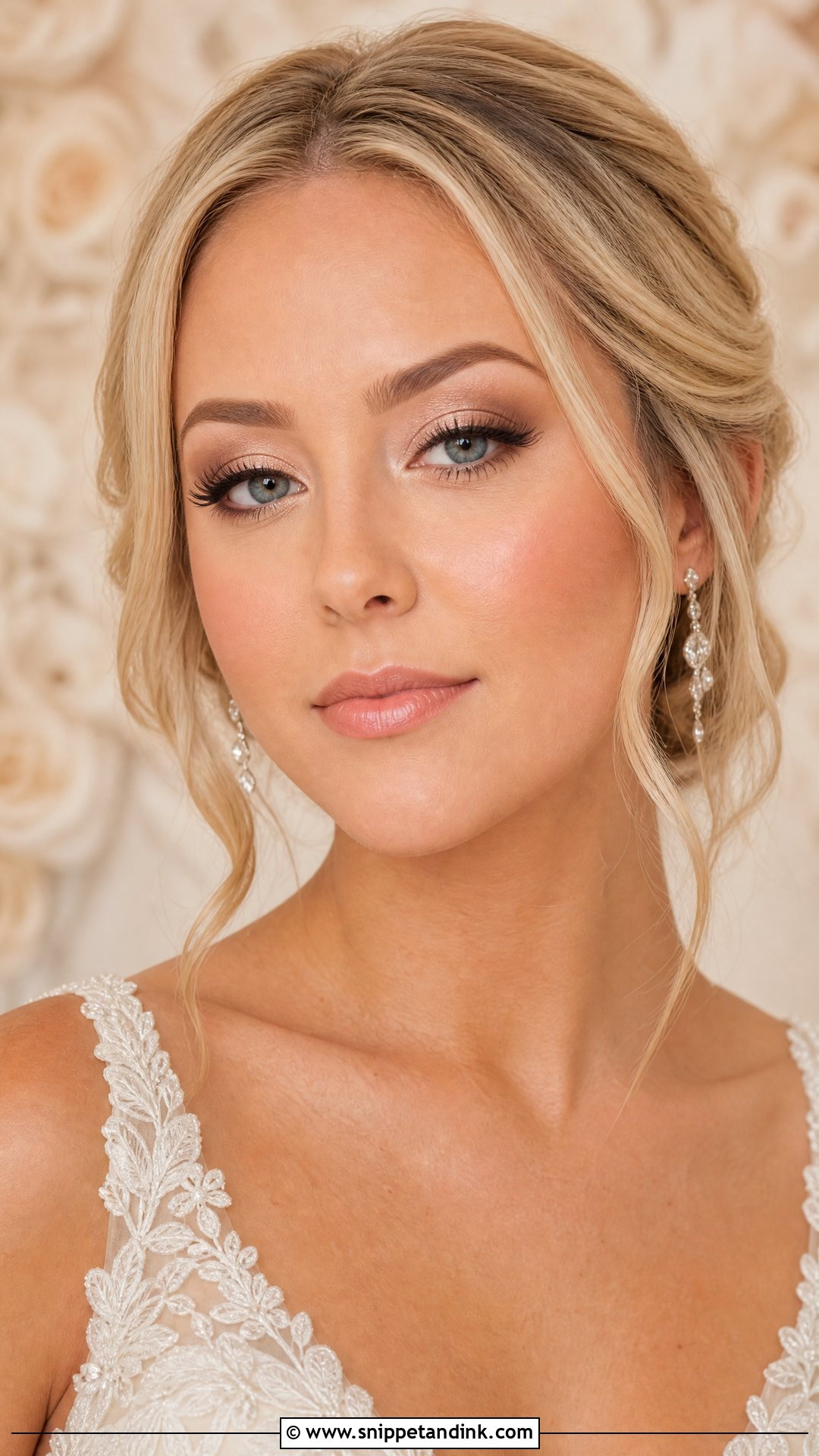 Soft Glam Wedding Makeup For Hooded Eyes - Snippet and Ink - 30 Soft Glam Wedding Makeup Ideas