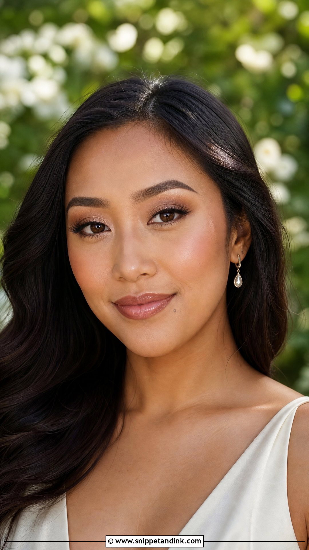 Soft Glam Wedding Makeup For Olive Skin - Snippet and Ink - 20 Soft Glam Makeup for Wedding Ideas