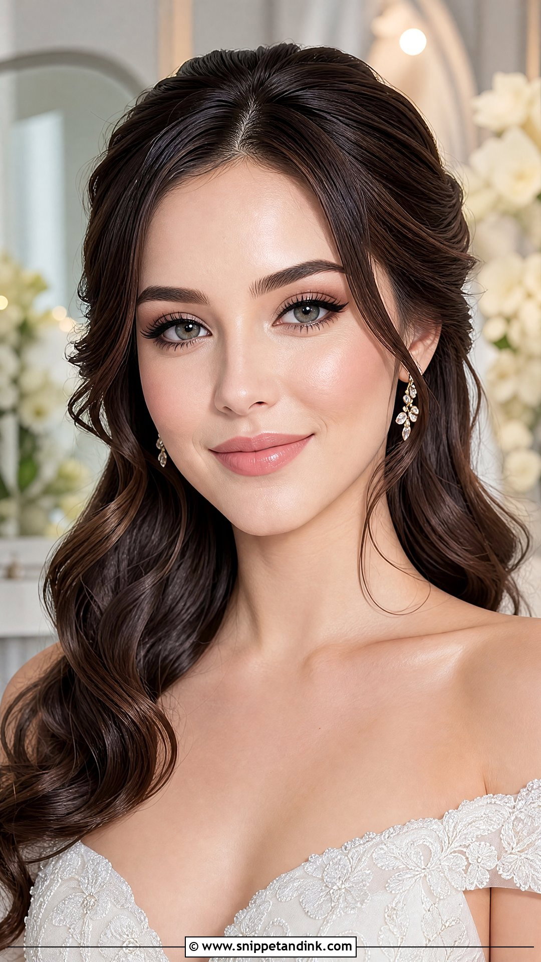 Soft Glam Wedding Makeup For Pale Skin - Snippet and Ink - 20 Wedding Makeup for Pale Skin Ideas
