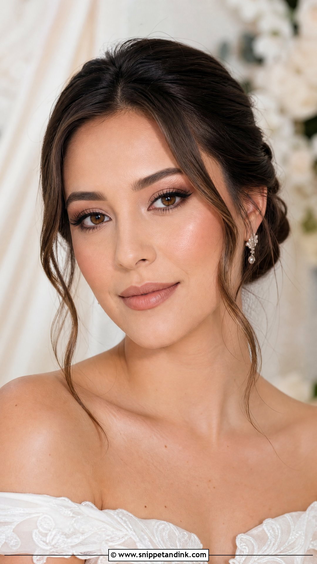 Soft Glam Wedding Makeup Look - Snippet and Ink - 25 Wedding Makeup Look Ideas