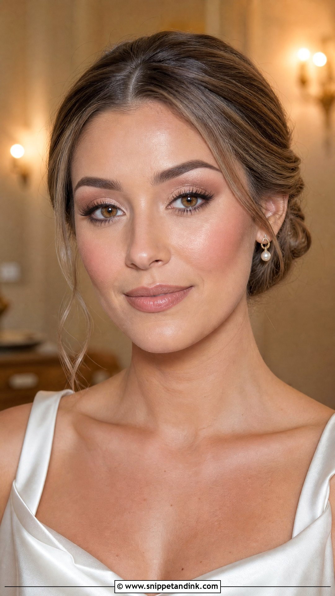 Soft Glam Wedding Makeup for Brown Eyes - Snippet and Ink - 20 Neutral Wedding Makeup for Brown Eyes