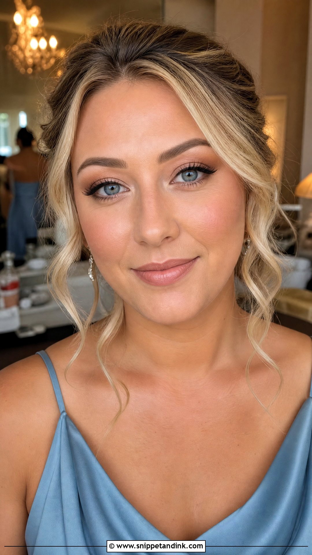 Soft Glam Wedding Party Makeup - Snippet and Ink - 25 Makeup for Wedding Party Ideas