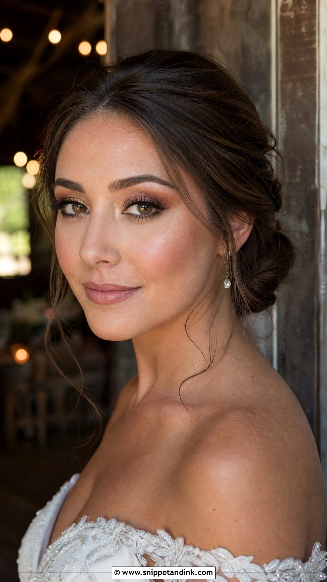 Soft Glam Western Bridal Makeup - Snippet and Ink - 20 Western Wedding Makeup Ideas