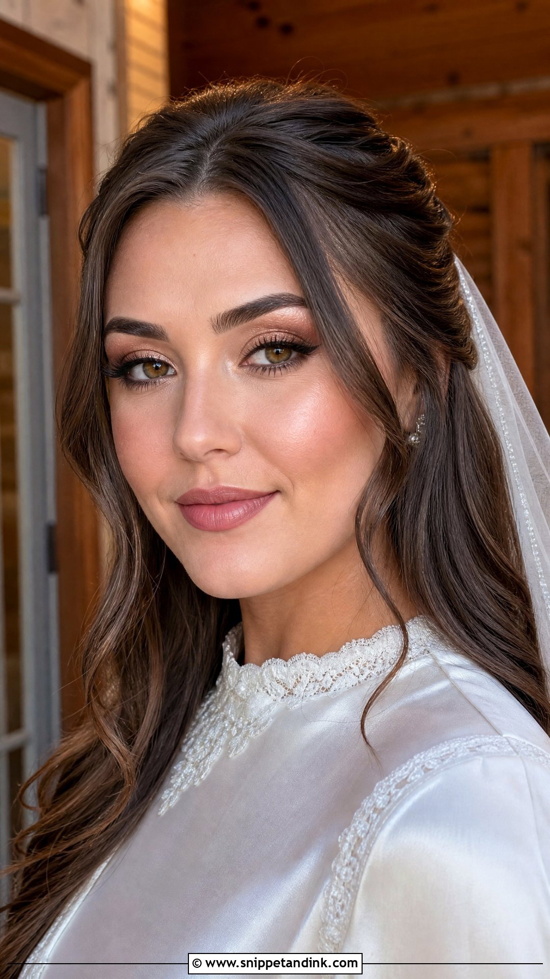 Soft Glam Western Bridal Makeup - Snippet and Ink - 20 Western Bridal Makeup Ideas