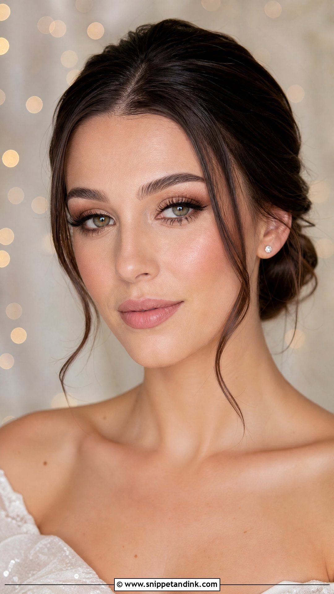 Soft Glam Winter Wedding Makeup - Snippet and Ink - 20 Winter Wedding Makeup Looks