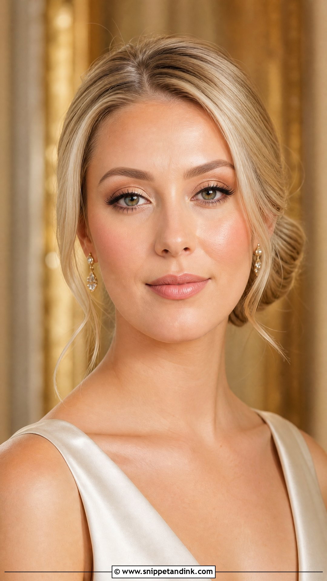 Soft Gold Bridal Makeup - Snippet and Ink - 25 Soft Romantic Bridal Makeup Ideas
